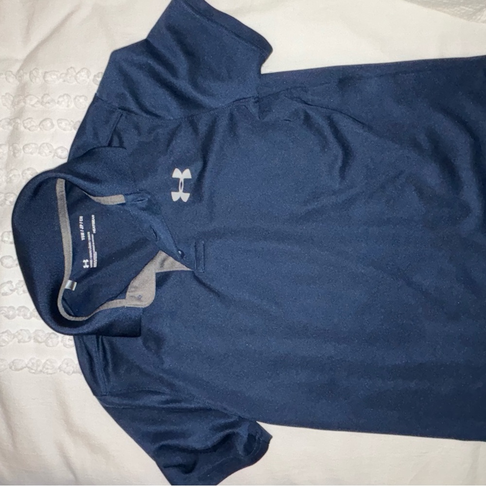 Boys UA golf polo